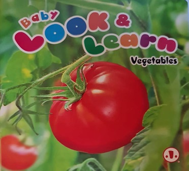 baby look and learn - vegetables