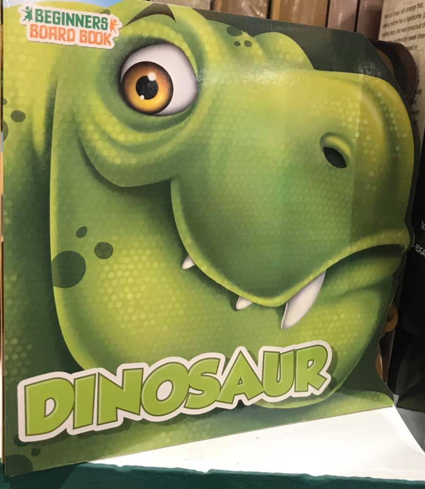 beginners board book - dinosaur