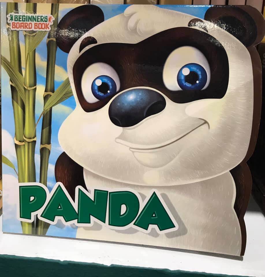 beginners board book - panda