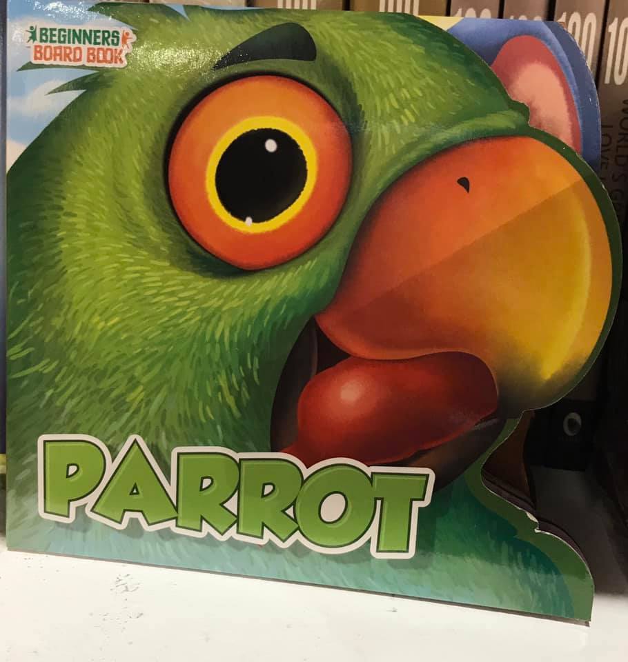 beginners board book - parrot