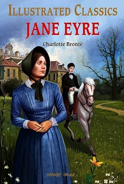 Jane Eyre for Kids : illustrated Abridged Children Classics English Novel with Review Questions