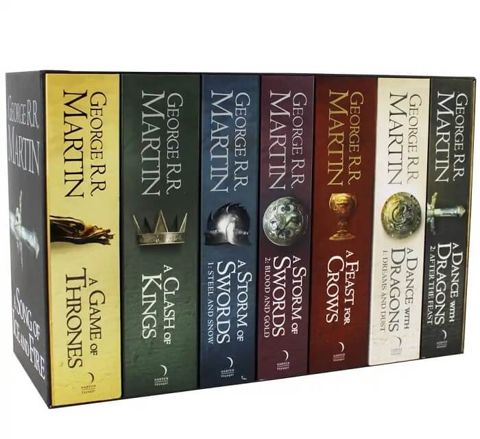 A Song of ice and fire : A Game of thrones : the complete box set of 7books