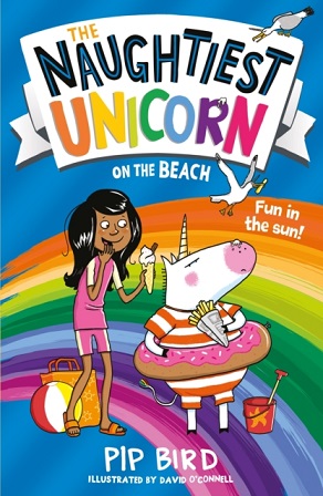 The Naughtiest Unicorn on the Beach Book 6